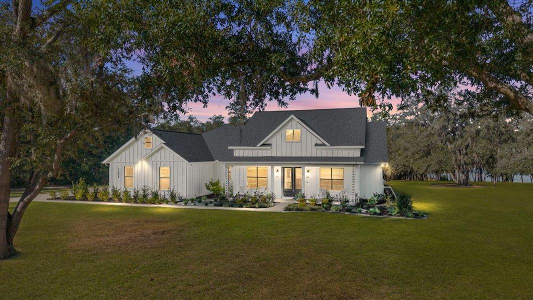 Front exterior of a new home in , Belleview, FL, highlighting curb appeal (Image 27).