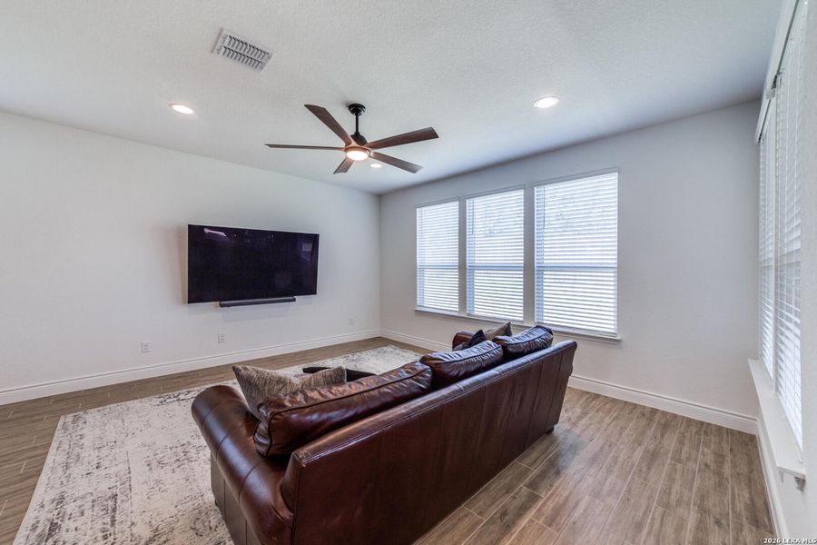 Furnished interior view inside a new home in Bison Ridge, San Antonio (Image 11).