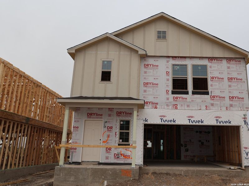 In-progress construction of a new home in Paloma Park, Converse, TX (Image 38).