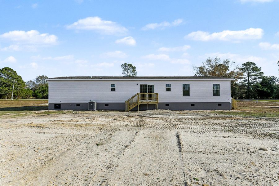 Exterior details and patio area of a home in , Ridgeville (Image 14). Exterior details and patio area of a home in , Ridgeville (Image 14).