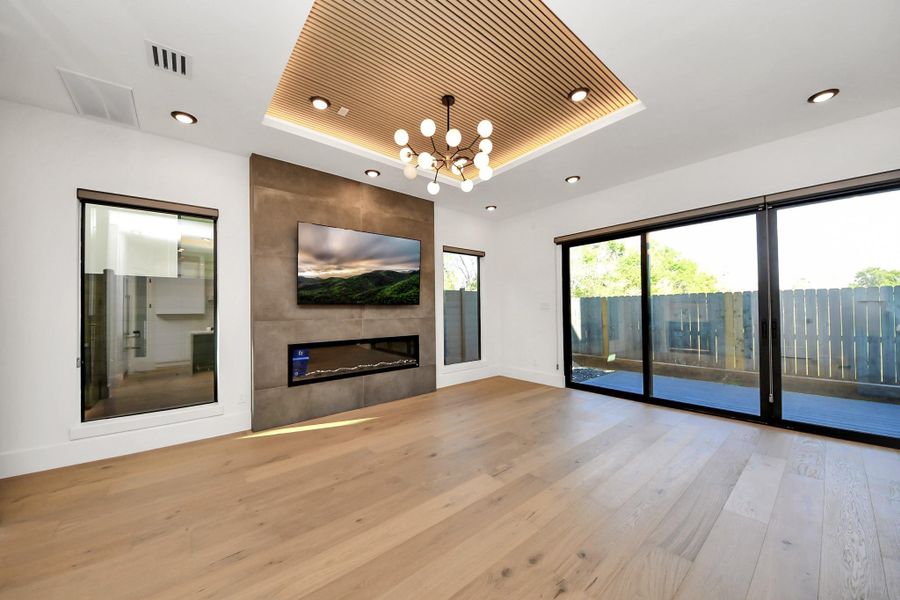 Spacious, unfurnished interior of a new home in , Stafford (Image 32).