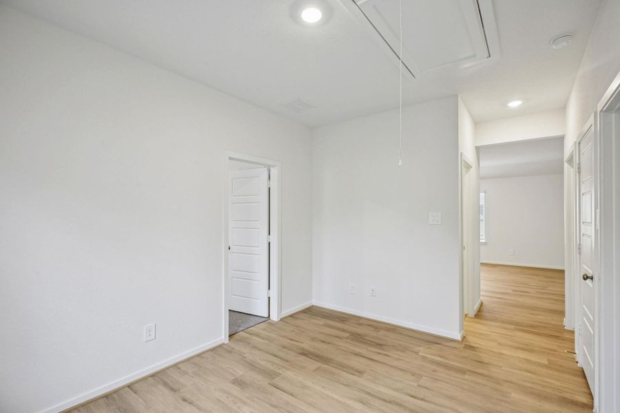 Photo is not of the actual home, but is an inspirational photo of builder’s model home and may depict options, furnishings, and/or decorator features that are not included