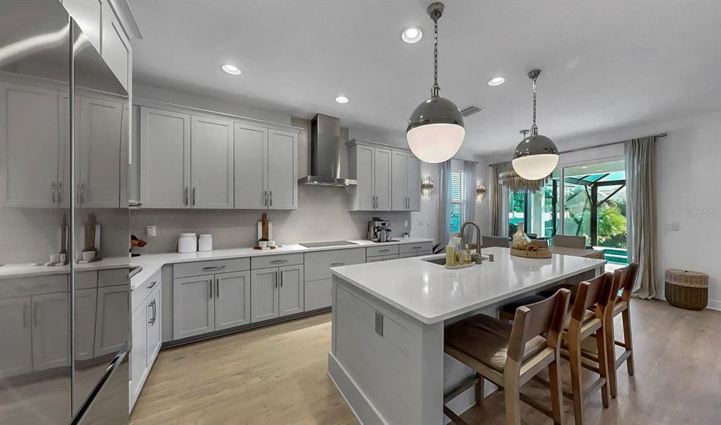 Furnished interior view inside a new home in , Sarasota (Image 18).