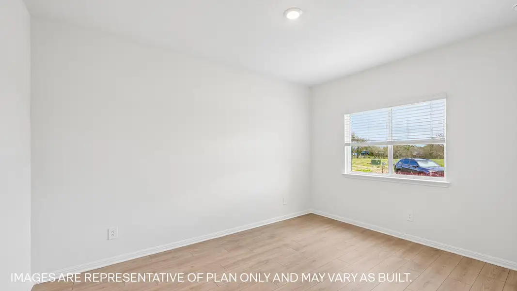 Representative unfurnished interior of a home built from the The Kemah by D.R. Horton in Revelry, Del Valle (Image 19).