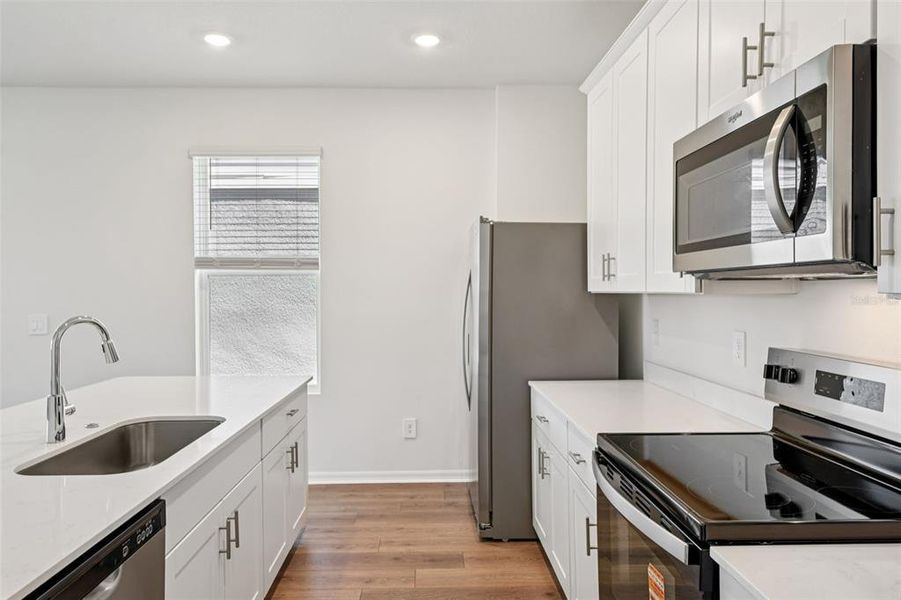 Furnished interior view inside a new home in The Meadow at Crossprairie Bungalows, St. Cloud (Image 6).