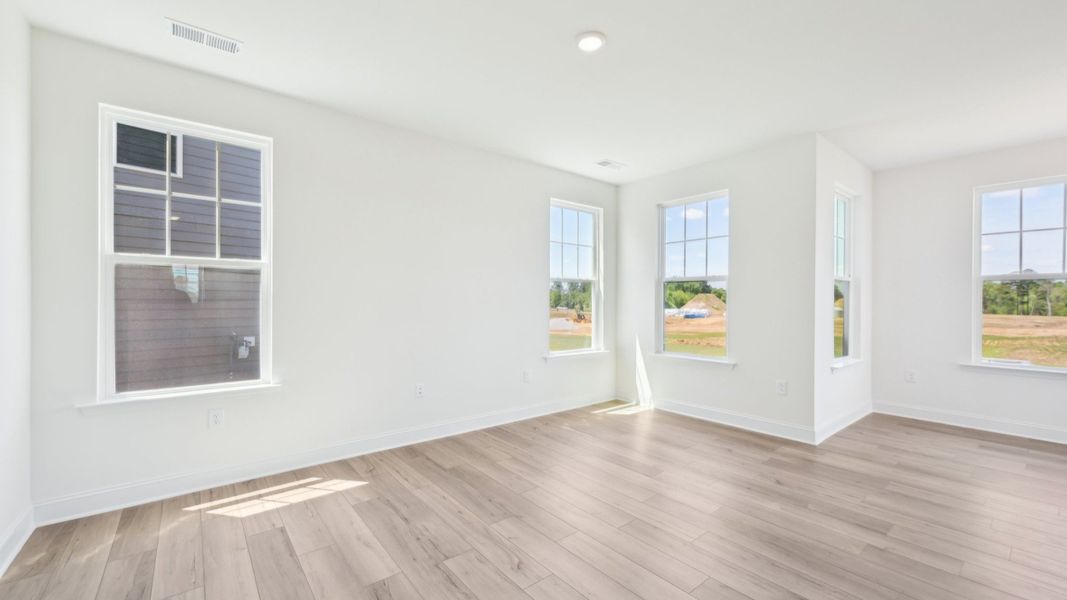 Representative furnished interior of a home built from the Bordeaux by DRB Homes in Sidney Creek Single Family, Zebulon (Image 5).