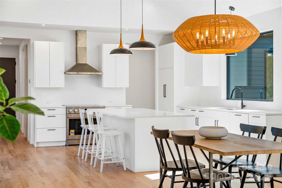 Furnished interior view inside a new home in , Asheville (Image 6).