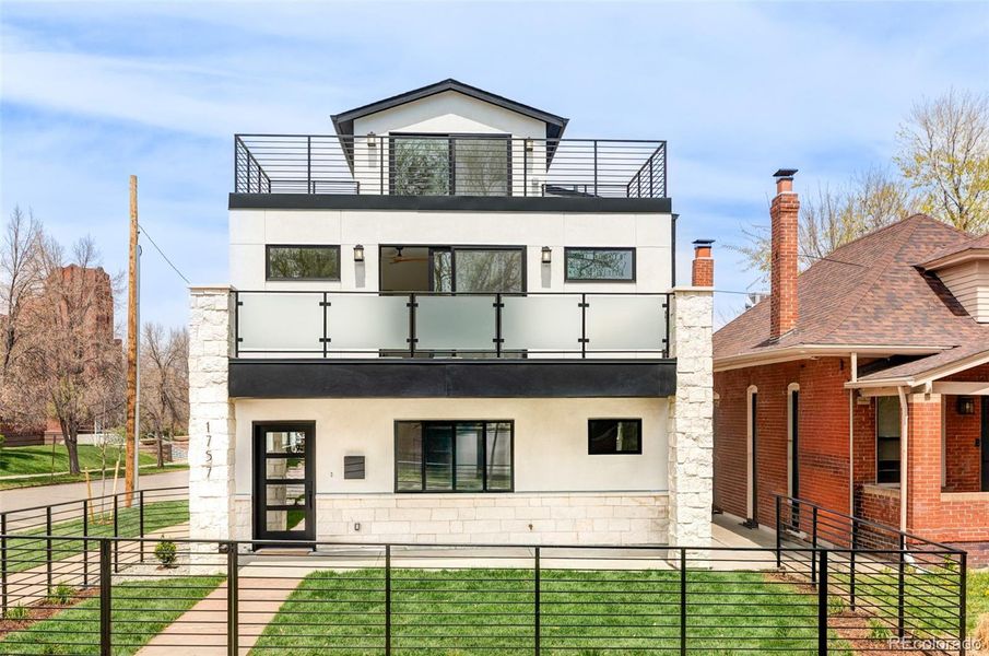 Front exterior of a new home in , Denver, CO, highlighting curb appeal (Image 20).