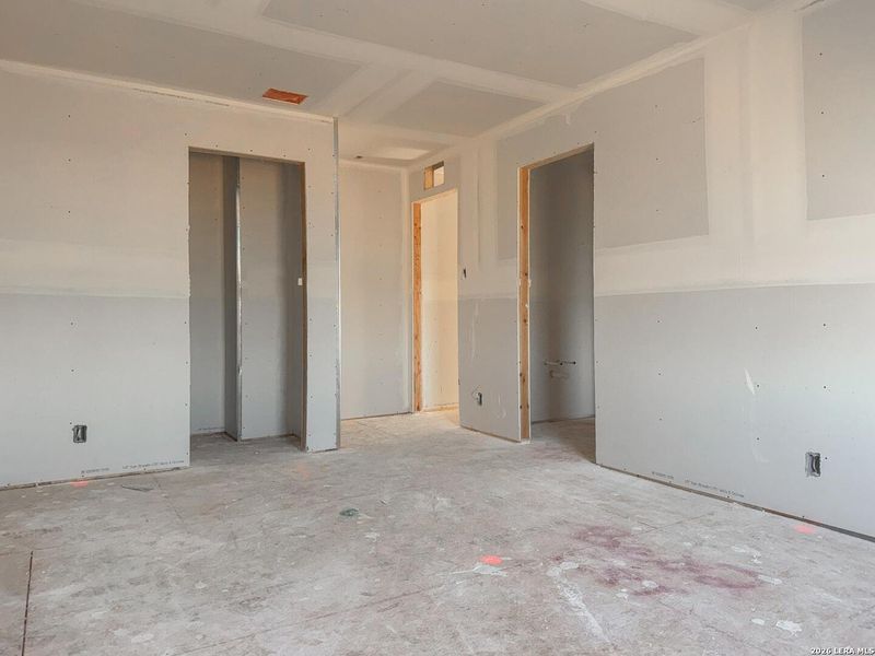 In-progress construction of a new home in Cordova Trails, Seguin, TX (Image 17).