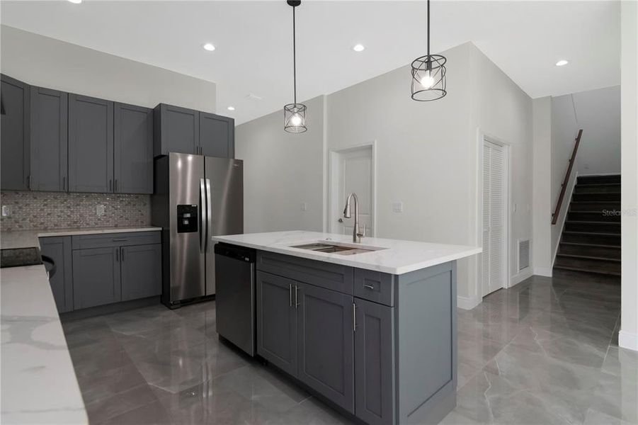 Furnished interior view inside a new home in , Tampa (Image 9).