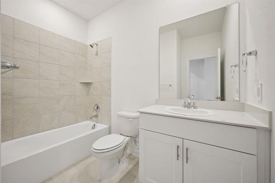 Photo is not of the actual home, but is an inspirational photo of builder’s model home and may depict options, furnishings, and/or decorator features that are not included.