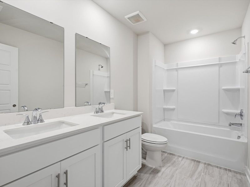 Furnished interior view inside a new home in Southwell Commons, Anderson (Image 6).