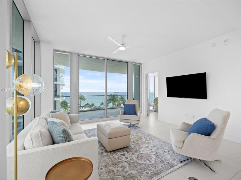 Furnished interior view inside a new home in , Fort Lauderdale (Image 11).