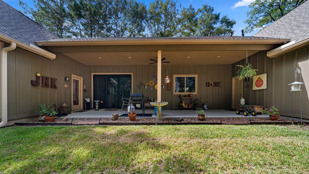 Exterior details and patio area of a home in , Waller (Image 21). Exterior details and patio area of a home in , Waller (Image 21).