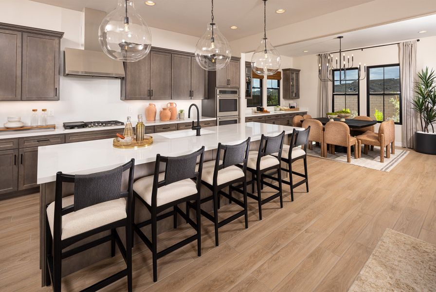Representative furnished interior of a home built from the Heron by Taylor Morrison in Verdin Odyssey Collection, Phoenix (Image 10).