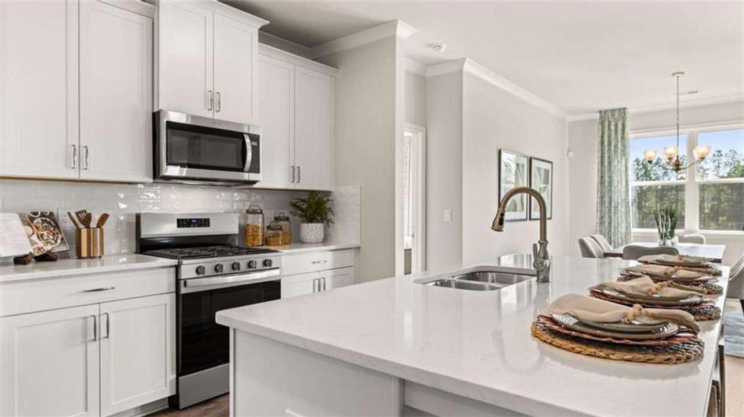 Close-up of interior finishes inside a home in Oak Ridge Meadows, Locust Grove (Image 20).
