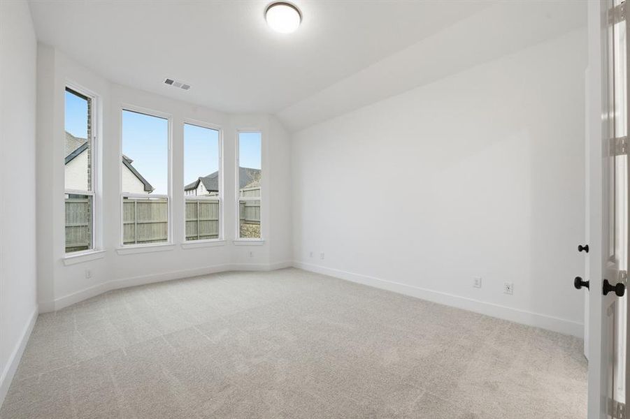 Spacious, unfurnished interior of a new home in Pecan Square: 50ft. lots, Northlake (Image 17).
