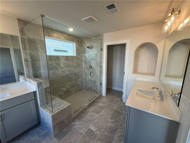 Furnished interior view inside a new home in , Marietta (Image 6).