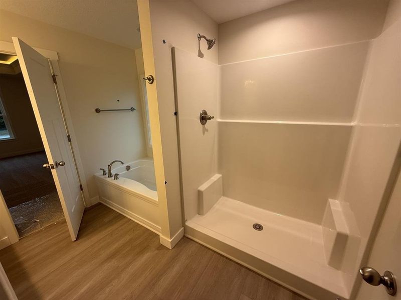Furnished interior view inside a new home in Davis Heights, Inman (Image 7).