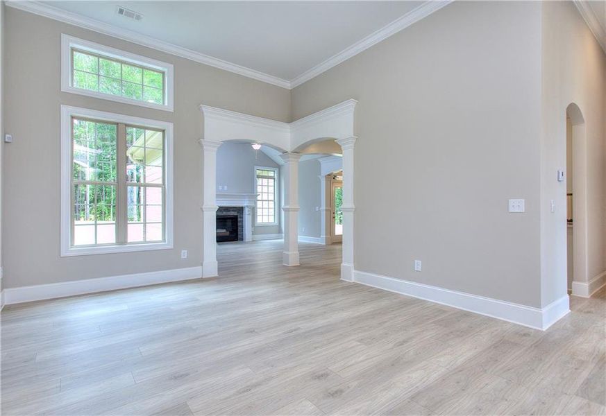 Spacious, unfurnished interior of a new home in , Conyers (Image 49). Spacious, unfurnished interior of a new home in , Conyers (Image 49).