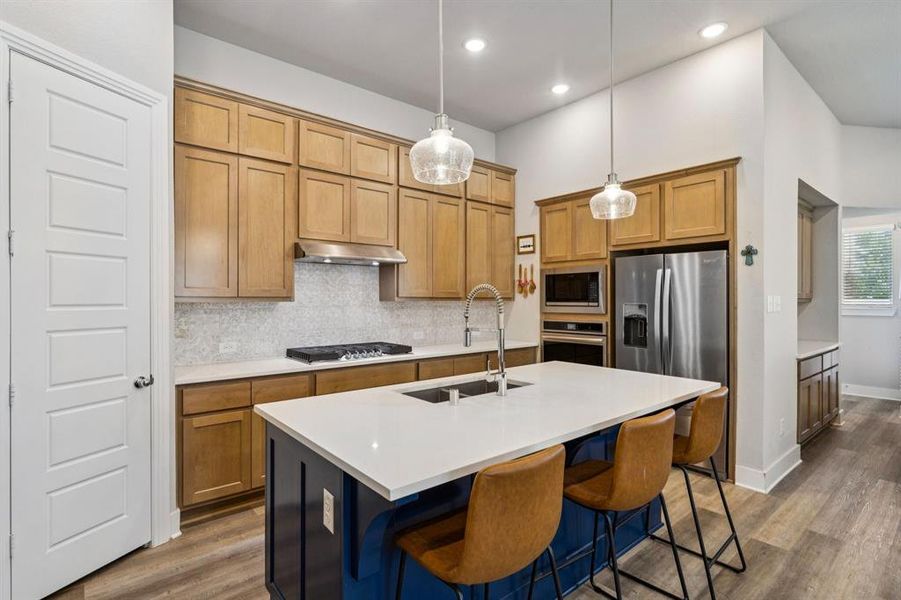 Furnished interior view inside a new home in , Aubrey (Image 10). Furnished interior view inside a new home in , Aubrey (Image 10).