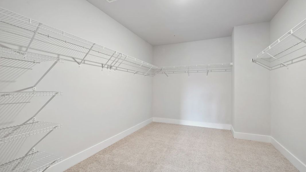 Representative furnished interior of a home built from the Stonefield by DRB Homes in Kayfield at Midway, Anderson (Image 31).
