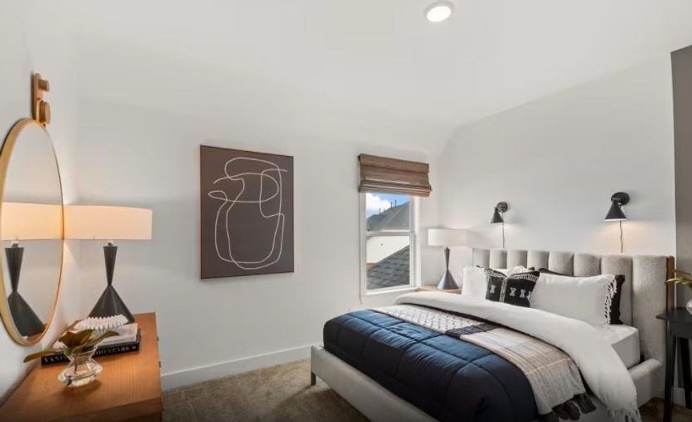 Furnished interior view inside a new home in , Katy (Image 7).