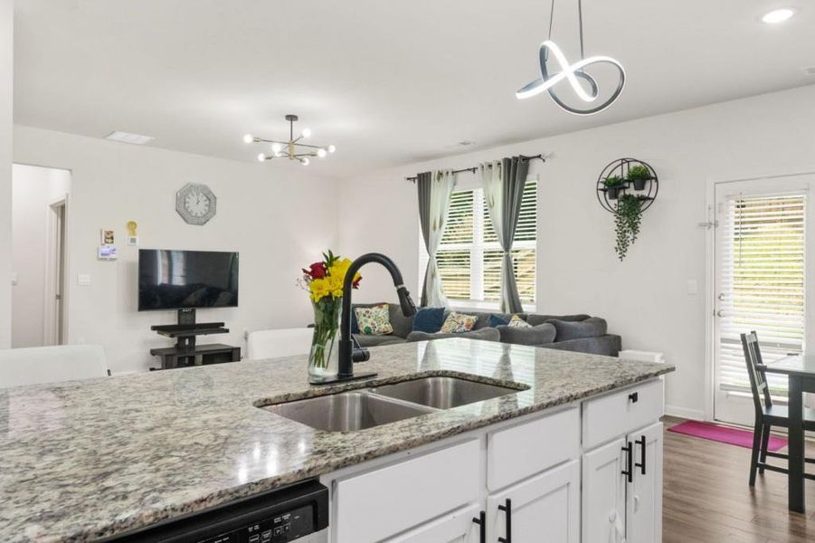 Furnished interior view inside a new home in , Dawsonville (Image 14).