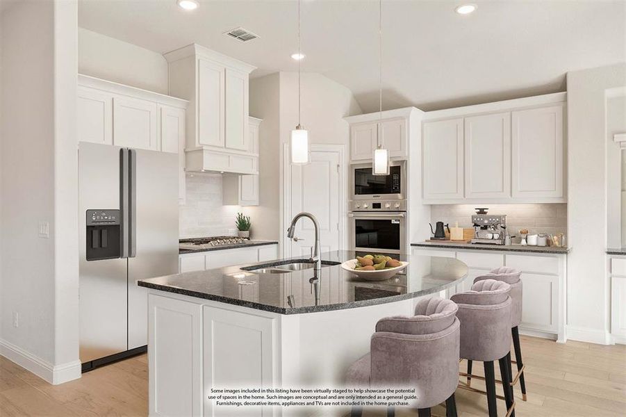 Furnished interior view inside a new home in Triple Diamond Ranch, Mansfield (Image 9).
