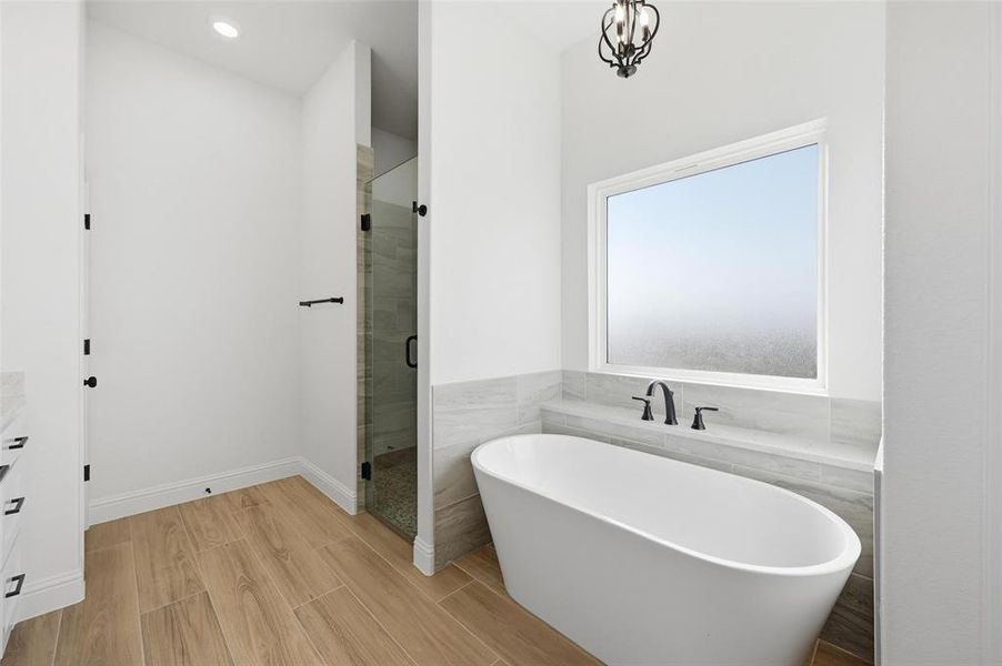 Furnished interior view inside a new home in , Azle (Image 10).