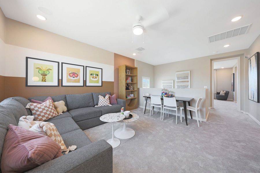Representative furnished interior of a home built from the Pacific by Mattamy Homes in White Tank Vistas, Waddell (Image 27).