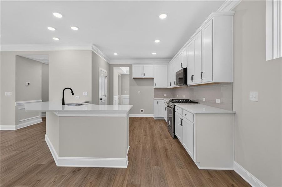 Furnished interior view inside a new home in Marble Tree, Ball Ground (Image 5).