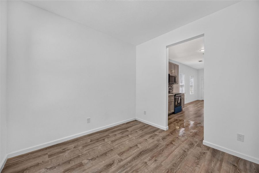 Spacious, unfurnished interior of a new home in , Texas City (Image 16). Spacious, unfurnished interior of a new home in , Texas City (Image 16).