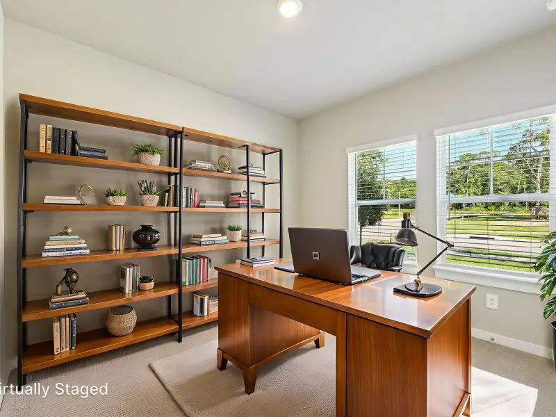 Furnished interior view inside a new home in Stewart's Ranch, Conroe (Image 5).
