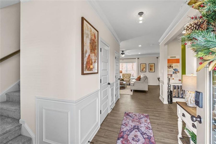 Furnished interior view inside a new home in Fair Oak, Calhoun (Image 8). Furnished interior view inside a new home in Fair Oak, Calhoun (Image 8).