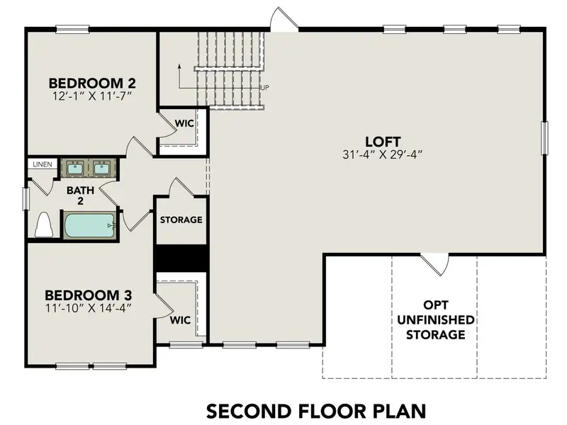 2D floor plan layout for the The Belmont G by Davidson Homes LLC in The Reserve at Potranco Oaks, Castroville, TX (Image 4). 2D floor plan layout for the The Belmont G by Davidson Homes LLC in The Reserve at Potranco Oaks, Castroville, TX (Image 4).