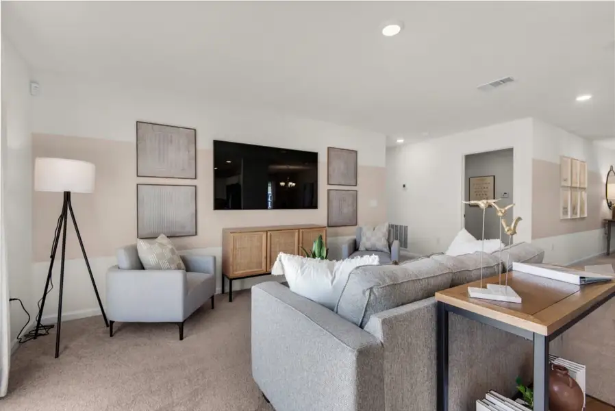 Furnished interior view inside a new home in Salt Creek At Mexico Beach, Mexico Beach (Image 4).