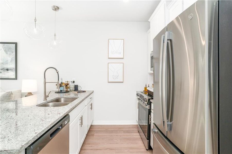 Furnished interior view inside a new home in , Fayetteville (Image 11).
