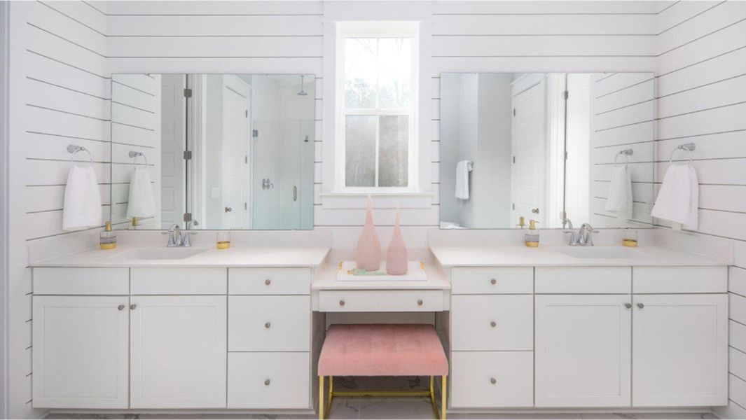 Furnished interior view inside a new home in Heron's Walk at Summers Corner, Summerville (Image 18).