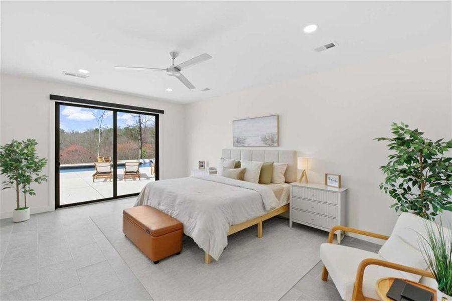 Furnished interior view inside a new home in , Talking Rock (Image 12).