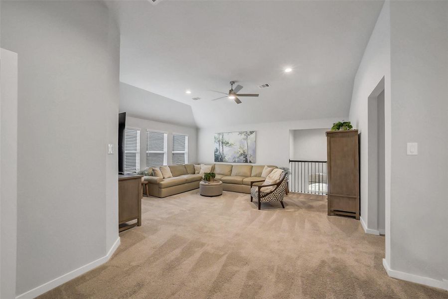 Furnished interior view inside a new home in Beacon Hill, Waller (Image 9). Furnished interior view inside a new home in Beacon Hill, Waller (Image 9).