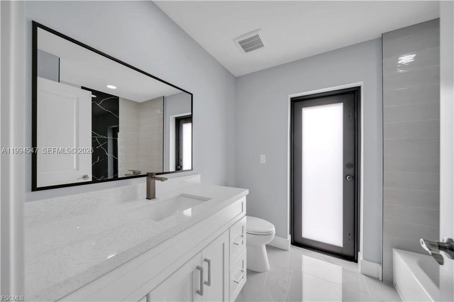 Furnished interior view inside a new home in , Lehigh Acres (Image 26).