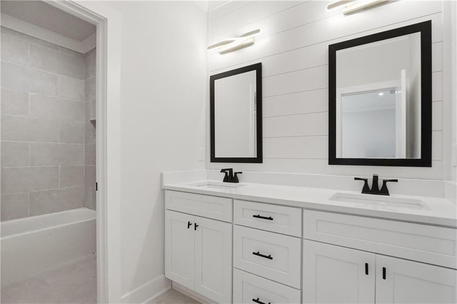 Furnished interior view inside a new home in , Braselton (Image 13).