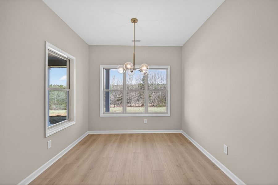 Spacious, unfurnished interior of a new home in Blackwelder Bluff, Bowdon (Image 31).