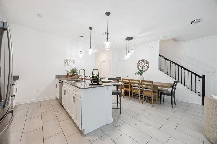 Furnished interior view inside a new home in , Kissimmee (Image 16).