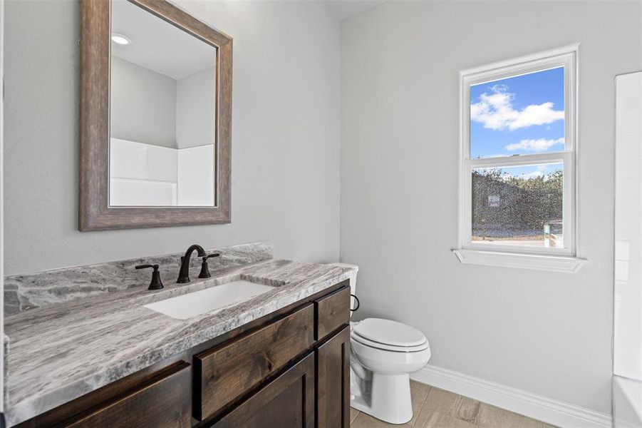 Furnished interior view inside a new home in , Granbury (Image 13).