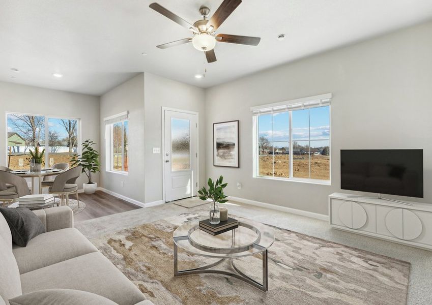 The Monarch is a beautiful 3 bedroom home with spacious rooms.