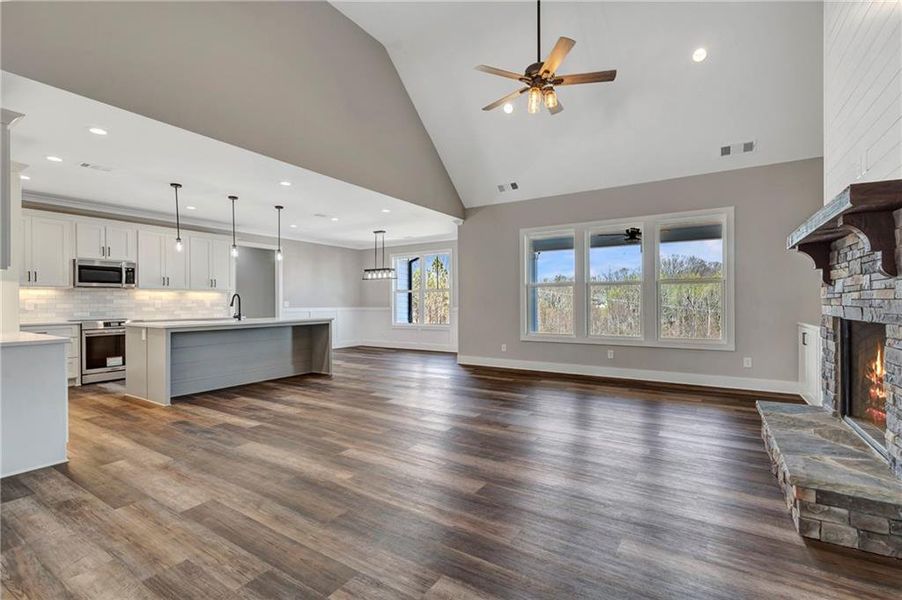 Spacious, unfurnished interior of a new home in , Pendergrass (Image 40).