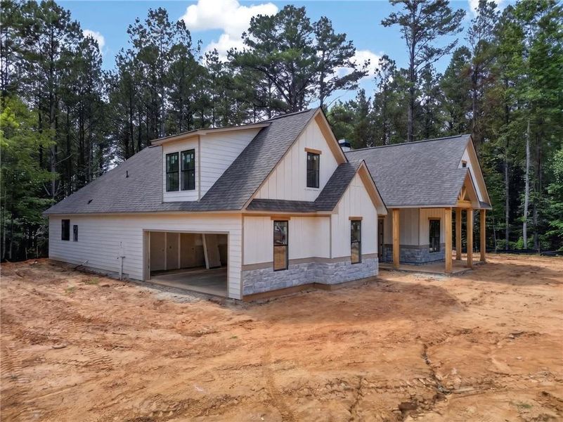 In-progress construction of a new home in , Dallas, GA (Image 6).