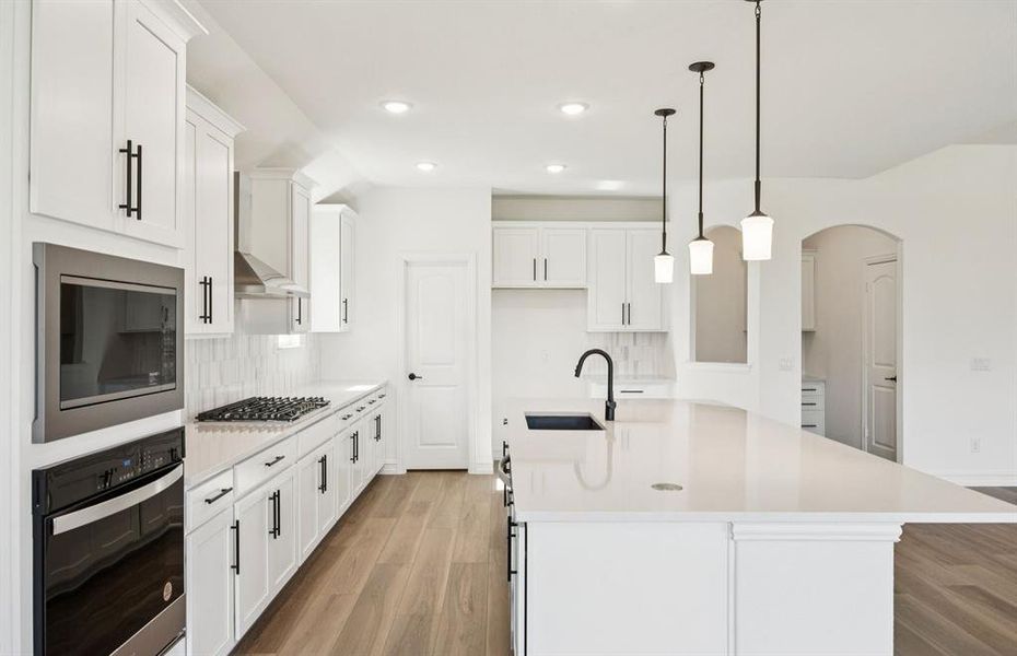 Abundant cabinet space in kitchen Abundant cabinet space in kitchen